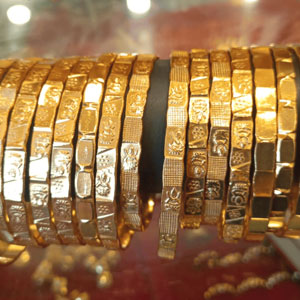  Panchaloha Gold plated Bangles